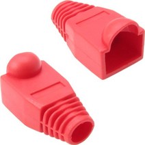 넷메이트 RJ45 보호캡 통부트 레드 낱개 랜케이블캡, 상세페이지 참조