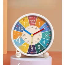 디자인 인테리어 교육용 탁상용 시계 테이블 학생 학습 초침 분침 테이블용 벽결이, 23.  타임슬립 시각화 타이머 브라운