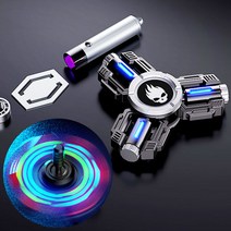 토네이도 회전 스틱 고급 메탈 합금 스피너 고속 메카닉 아머 27 무소음 베어링 조립 분해 분리 피젯 토이, ups174 레드