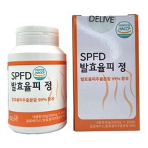 SPFD 발효율피 정 160정 80g 율피추출분말 99%, 2통