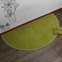 기타 바보사랑[엘키]극세사 모던 반원러그 (3color)[무료배송]