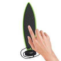 핑거보드 Shred Deck-핑거 서핑 보드 크리에이티브 쿨 Rad 찾고 와 서퍼를 위한 바람 미니, 01 Green