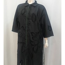 파올라 나뭇잎 자수 바바리 A213BB6030