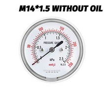 압력센서 압력계 압력게이지 공조기 인디케이터 유량계 다이어프램 압력 게이지 축 정밀 압력 게이지 방진 압력 부식 방지 압력 게이지 ye60z, 02 02_10 0-30Kpa