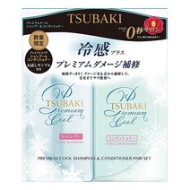 츠바키 프리미엄 쿨링 민트 샴푸 컨디셔너 490ml 세트