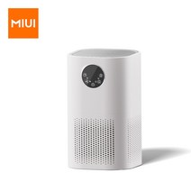 홈 알레르기를위한 MIUI 공기 청정기 애완 동물 침실 350 sqft 적용 범위 H13 HEPA 필터 30db 저소음 사무실 용 여과 시스템 청소기 냄새 제거기 0.1, AP-T1