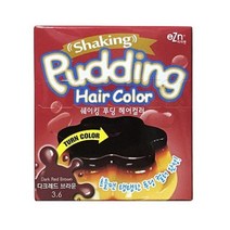 이지엔 쉐이킹 푸딩 헤어컬러 염모제, 다크레드 브라운 3.6, 1개