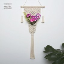 손뜨개 DIY 행잉플랜트 만들기 화분걸이 마크라메 재료