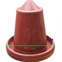 닭사료통 병아리모이통 닭모이통 닭용품 사료통 닙플, 자동닭모이통(한포용, 1