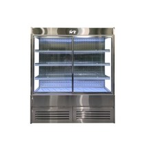 한성 업소용 반찬 냉장고 반찬가게 쇼케이스 1200, 블랙펄, 백색(화이트)