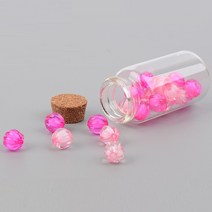 작은 투명 코르크마개공병 샘플병 미니 소형 유리병, 30x40