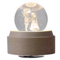 신혼 부부 오르골 크리스털볼 생일선물 집들 선물, 내마음은영원해