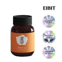 [붓기 필수템] 에이빗 브로 15 V라인 브로멜라인, 1박스, 60정