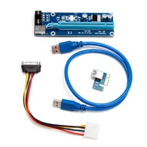 워크 스테이션 및 컴퓨터 장비를위한 PCI-E 1X ~ 16X 익스텐더 어댑터 보드, 1개