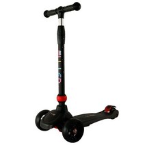 ALL LED 어린이 광폭휠 접이식 킥보드674343 26, 블랙674343 26