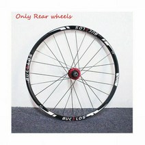 자전거 초경량 휠 휠셋 카본 마빅 타이어 로드 바퀴 MTB bucklos bike wheelset 26 27.5 29 인치 산악 qr ta 허브 전면 후면 mtb 세트 부품, ta-26-리어-레드