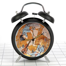 4월은너의거짓말 자명종 알람시계 애니매이션, AT_울리는 알람 시계(핑크)