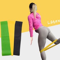 숏 라텍스 루프밴드(블랙 상급 강) 힘업 스쿼드 힙딥 요가 필라테스 루프밴드 힘써클 저항밴드, 블랙