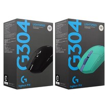 로지텍 G304 무선 게이밍 마우스 미개봉 새상품 병행, 블랙