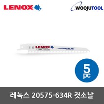 레녹스 634R 목재용 4T 6인치 컷소날 5pcs, 1개
