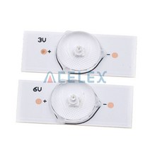 [LED TV 티비] 32-65 인치 LED TV 수리용 광학 렌즈 필터 장착 10PCS 3V SMD 램프 비즈, [02] 6V