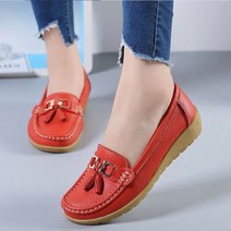 여성로퍼 여성 플랫 슈즈 로우 탑 로퍼 캐주얼 솔리드 컬러 슬립온 패션 봄 얕은 입