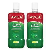 아브카 마일드 대용량 구강청결제 쿨민트향 800ml 2개