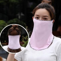 스포츠 여성 등산 워터 냉감 야외 쿨링 자외선차단 얼굴 마스크, 보라