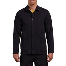 Volcom 남자 남성용 Noa Dean 소음 작업복 재킷 블랙.