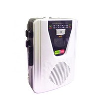 레트로 휴대용 미니 카세트 플레이어 테이프 변환 MP3 감성 캠핑 워크맨 라디오 녹음기, 녹음 가능한 라디오 D타입