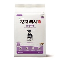 뉴트리나 건강백서 슈나우져 2kg, 2000g