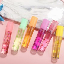 입술볼륨 립 플럼퍼 안지워지는 6 색 랜덤 롤 온 과일 오일 밤 글로스 모이스춰 라이징 미러 투명 오래 지속되는 수분 화장품, [01] random 1Pcs