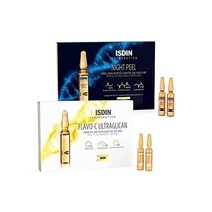 ISDIN 이스딘 브라이트 스킨 세럼 키트 비타민C 나이트 필 글리콜산