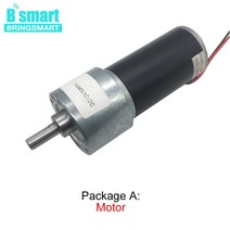 선외기엔진 Bringsmart DC 기어 모터 12 볼트 감속기 엔진 고속 고토크 가역 JGB37-3157 24V, 09 12v 420rpm_04 package J