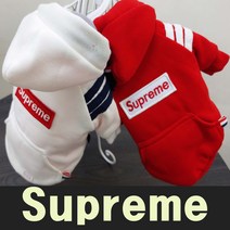 작은언덕 강아지 후드 점퍼 2장사면 애견간식공짜, 빨강