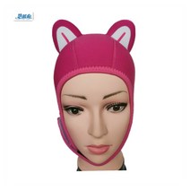 프리 다이빙 스쿠버 다이빙 후드 서핑 스노클링 모자, 매직점미파우더+파우더화이트이어