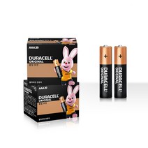 듀라셀 알카라인 건전지 AAA, 2개, 20개입