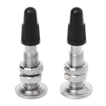 2pcs 31mm 자전거 Presta 밸브 초경함 타이어 아연 합금 MTB Mountain Road