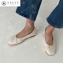 애슬릿 애슬릿 데일리 코디 여성 스퀘어 토 리본 플랫 슈즈 (9681384)