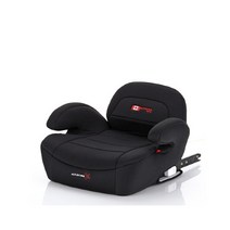 미네뜨맘 에어보스 휴대용 카시트 주니어 부스터 록키 ISOFIX BK, 록키/블랙+휴대용토드백