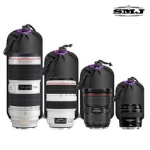 SMJ DSLR 미러리스 카메라가방 모음 케이스 스트랩, 08_SMJ 렌즈파우치 M