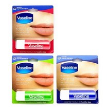 [댕이몰] Vaseline 립케어 스틱용 립밤 3종류, 2개, 오리지널