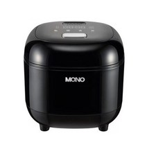 MONO 모노 3인용 마이콤 블랙 미니밥솥 MPCKA-03M