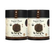 더타오오브티 푸얼 티 토파즈 푸얼 100g The Tao of Tea Puer Tea Topaz Puer, 2팩