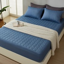 더조은 누빔 매트리스 커버