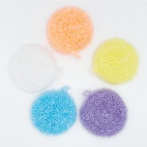 호빵 손뜨개 수세미 5종 세트, 1세트