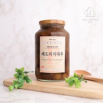 [웰굿] 8년차 수제청 장인이 만든 배도라지대추청 1kg, 상세 설명 참조