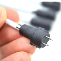 온도조절인두기 납땜 220V 60W 인서트 풀 웨이 세라믹 코어 발열체 8586 용 전기 인두 납땜 스테이션 히터, 한개옵션0