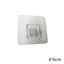 강력한 자체 접착 방수 벽걸이 후크 1 개 선반 수건 걸레 핸드백 홀더 홈 정리함, 7x15cm