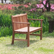 조경과정원 소나타벤치 길이(115cm) 2인용 야외벤치/테라스/야외의자, 소나타벤치(브라운) 길이115cm